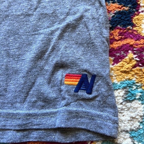 Aviator Nation Gray Tank Top with Texas Flag Design - Picture 7 of 10